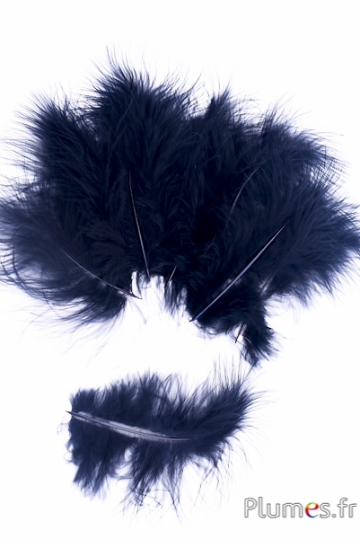 Dinde marabout - 13-16 cm - noir